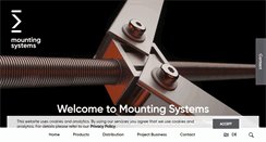 Desktop Screenshot of mounting-systems.com